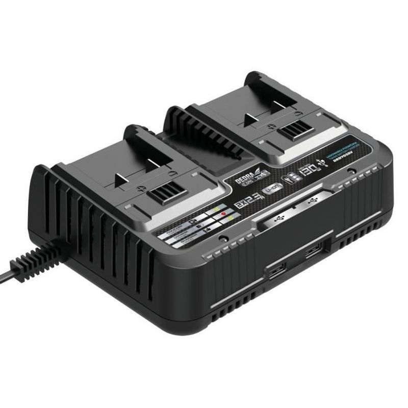 Casa si Gradina - Gradinarit si plante - Utilaje gradina - Motosape si motocultoare - Motosapa electrica, cu 2 acumulatori 4 Ah, incarcator dublu 18V Li-ion, motor fara perii, 4 lame tip freza, calite, 36 cm, SAS+A - Infinity.ro