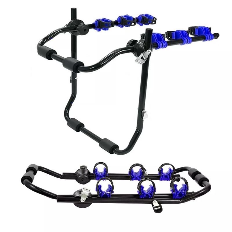 Auto si Moto - Piese auto si accesorii - Caroserie - Ornamente exterior auto - Suport pentru 3 biciclete cu prindere pe haion/portbagaj, Goodyear GY910010 - Infinity.ro