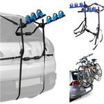 Auto si Moto - Piese auto si accesorii - Caroserie - Ornamente exterior auto - Suport pentru 3 biciclete cu prindere pe haion/portbagaj, Goodyear GY910010 - Infinity.ro