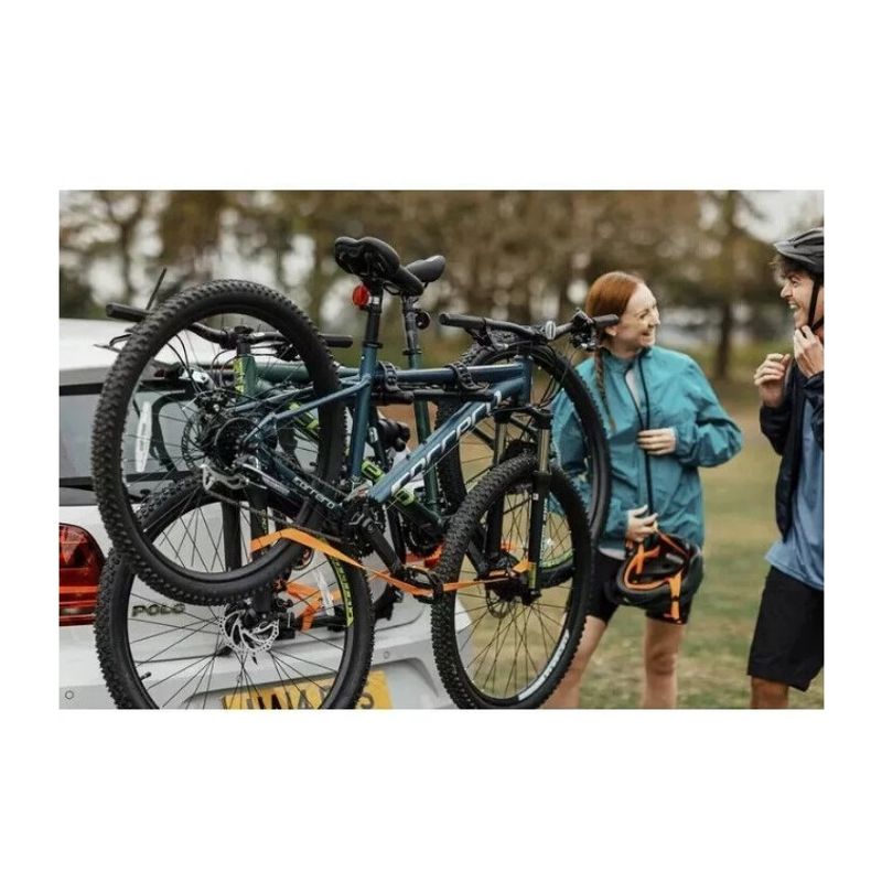 Auto si Moto - Piese auto si accesorii - Caroserie - Ornamente exterior auto - Suport pentru 3 biciclete cu prindere pe haion/portbagaj, Goodyear GY910010 - Infinity.ro