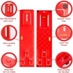 Casa si Gradina - Constructii - Scule de mana si unelte - Accesorii scule de mana - Unealta pentru agatare tablouri, cu boloboc, 25 x 9 cm, rosu, Dekton DT70538 - Infinity.ro