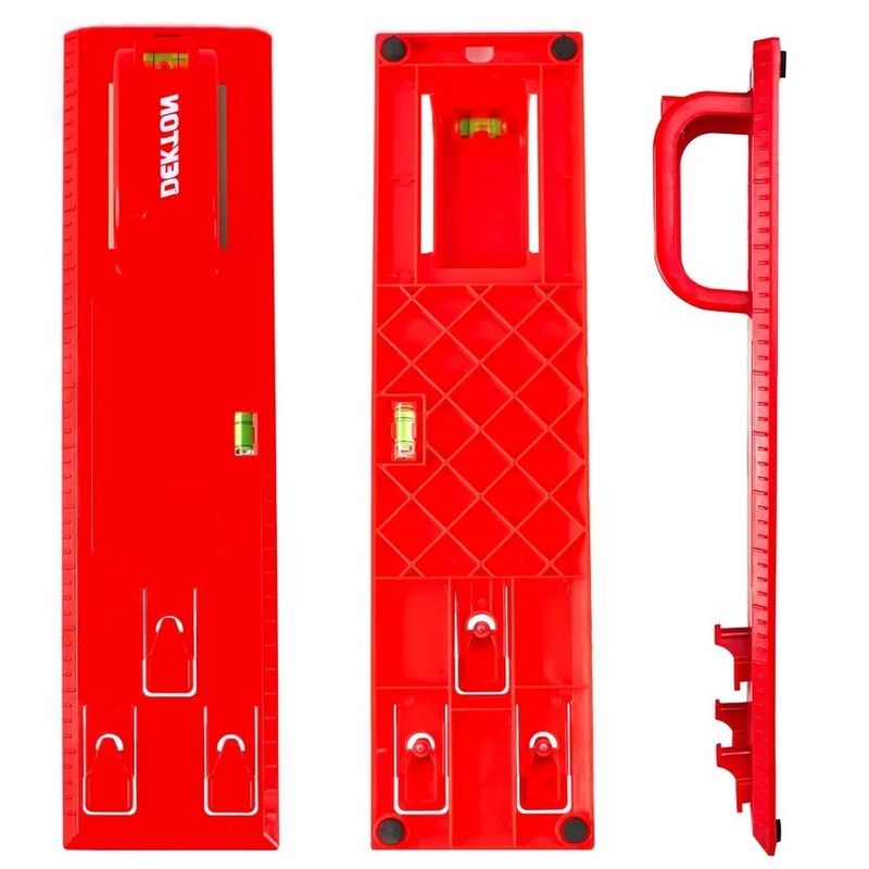 Casa si Gradina - Constructii - Scule de mana si unelte - Accesorii scule de mana - Unealta pentru agatare tablouri, cu boloboc, 25 x 9 cm, rosu, Dekton DT70538 - Infinity.ro