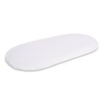 Jucarii, Copii si Bebe - Carucioare si articole de transport - Accesorii transport copii - Husa impermeabila jersey pentru salteaua de landou 75x35 cm Sensillo Alba - Infinity.ro