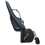 Sport si Outdoor - Ciclism - Accesorii pentru biciclete - Scaune copii pentru biciclete - Scaun pentru copii, Thule Yepp 2 Maxi Majolica Blue Frame mounted, cu montare pe bicicleta in spate - Infinity.ro