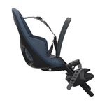 Sport si Outdoor - Ciclism - Accesorii pentru biciclete - Scaune copii pentru biciclete - Scaun pentru copii, cu montare pe bicicleta in fata - Thule Yepp 2 Mini Front mounted, Majolica Blue - Infinity.ro