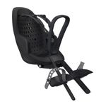 Sport si Outdoor - Ciclism - Accesorii pentru biciclete - Scaune copii pentru biciclete - Scaun pentru copii, cu montare pe bicicleta in fata - Thule Yepp 2 Mini Front mounted, Midnight Black - Infinity.ro