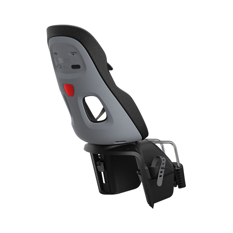 Sport si Outdoor - Ciclism - Accesorii pentru biciclete - Scaune copii pentru biciclete - Scaun pentru copii, cu montare pe bicicleta in spate - Thule Yepp Nexxt 2 Maxi Frame mounted Monument Gray - Infinity.ro