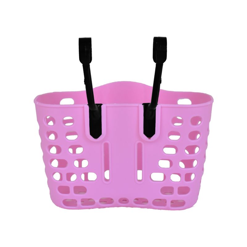 Sport si Outdoor - Ciclism - Accesorii pentru biciclete - Cosuri si portbagaje bibiclete - Cosulet pentru ghidonul bicicletelor Funny Wheels Rider Sport/SuperSport Roz - Infinity.ro