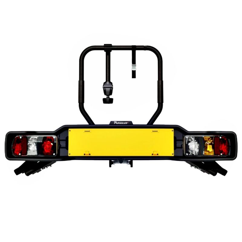 Sport si Outdoor - Ciclism - Accesorii pentru biciclete - Suporturi accesorii biciclete - Suport 3 biciclete Peruzzo Siena 669/3N cu prindere pe carligul de remorcare, Negru - Infinity.ro