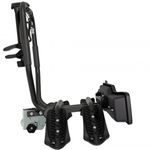Sport si Outdoor - Ciclism - Accesorii pentru biciclete - Suporturi accesorii biciclete - Suport 2 biciclete Peruzzo Siena 669N cu prindere pe carligul de remorcare, Negru - Infinity.ro