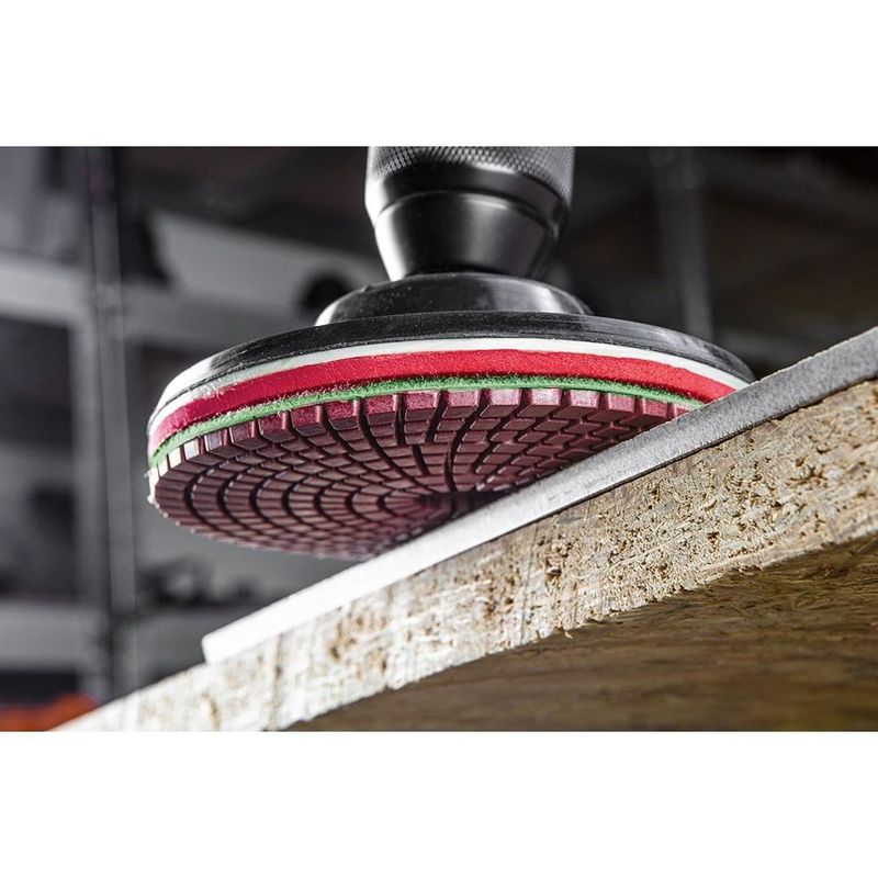 Casa si Gradina - Constructii - Scule electrice si accesorii - Accesorii polizare si slefuire - Discheta diamantata, lustruit/slefuit, umed/uscat, flexibila, K400, 125 mm, Graphite - Infinity.ro