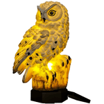 Casa si Gradina - Corpuri si surse de iluminat - Iluminat exterior - Lampi solare - Lampa Solara de Exterior, cu Panou Solar Incorporat, 180°, Iluminare LED, tip Bufnita cu Tarus, Rezistenta la Apa IP44 - Infinity.ro