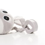 Jucarii, Copii si Bebe - Jucarii si jocuri - Jucarii bebelusi - Jucarii interactive bebelusi - Jucarie de plus pentru carucior/patut 4Baby SQUEEZE Iepurasi Gri - Infinity.ro