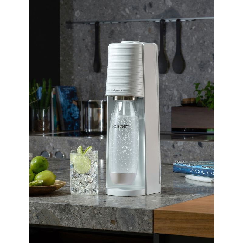 Casa si Gradina - Bucatarie si vesela - Ustensile bucatarie - Cani filtrante si accesorii - Aparat sifon Terra, White - SodaStream - Infinity.ro