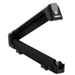 Sport si Outdoor - Echipament Sportiv - Accesorii echipament sportiv - Depozitare si transport articole sportive - Suport 6 perechi schiuri Thule SnowPack Black 7326 cu prindere pe bare transversale aluminiu cu profil T - Infinity.ro