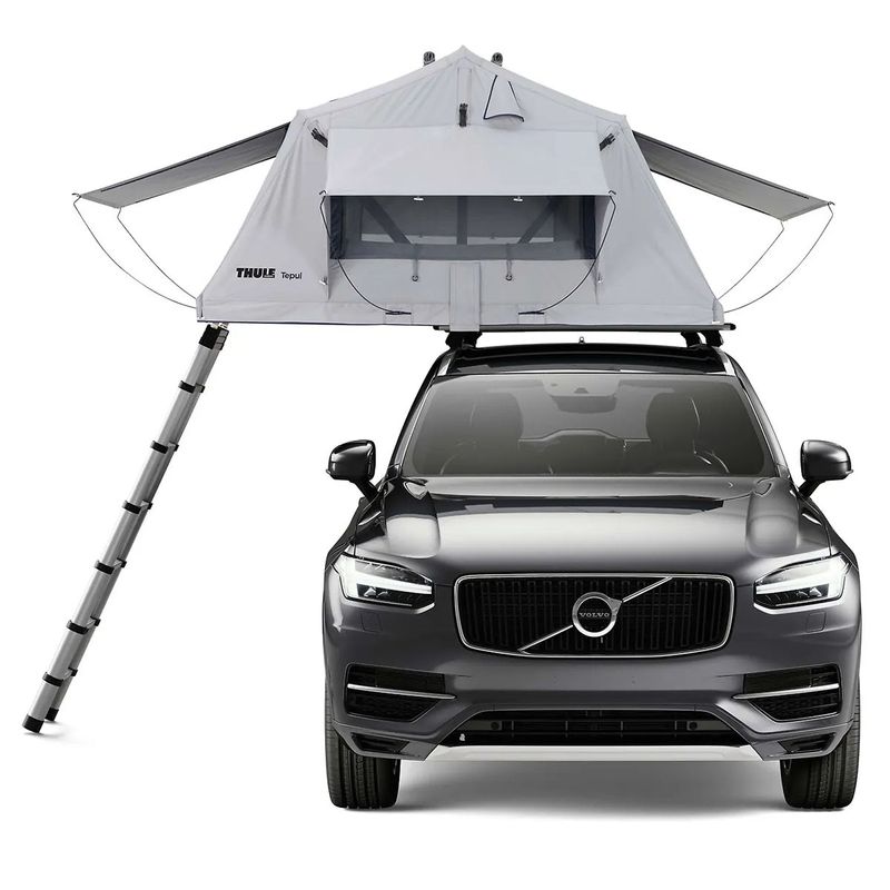 Sport si Outdoor - Camping - Corturi camping - Cort auto cu prindere pe plafon, Thule, Kukenam, 3 persoane, Haze Gray - Infinity.ro