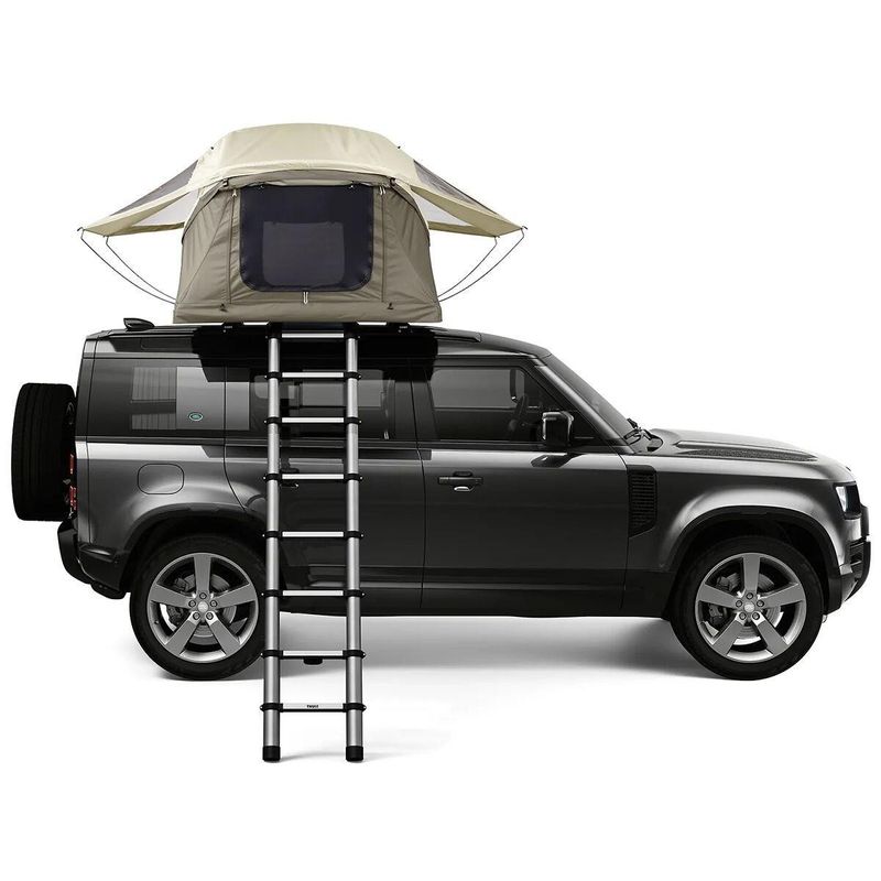 Sport si Outdoor - Camping - Corturi camping - Cort auto cu prindere pe plafon, Thule, Approach M, pentru 2-3 persoane, Pelican Gray - Infinity.ro