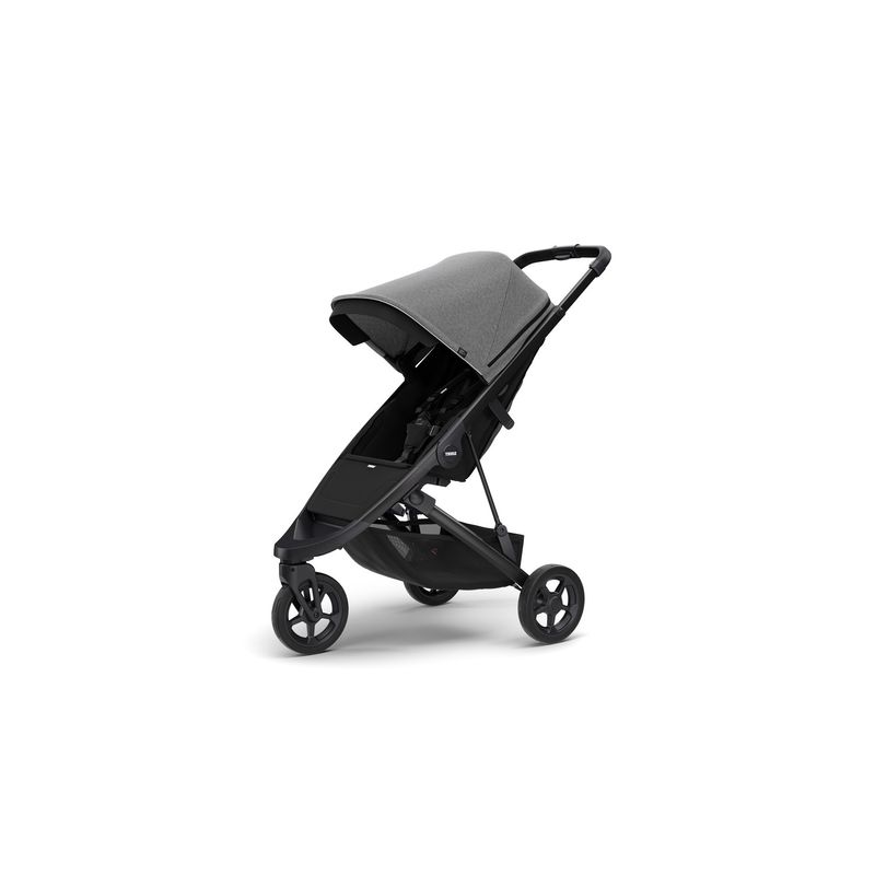 Jucarii, Copii si Bebe - Carucioare si articole de transport - Accesorii transport copii - Copertina pentru carucior Thule Spring CANOPY GREY MELANGE - Infinity.ro