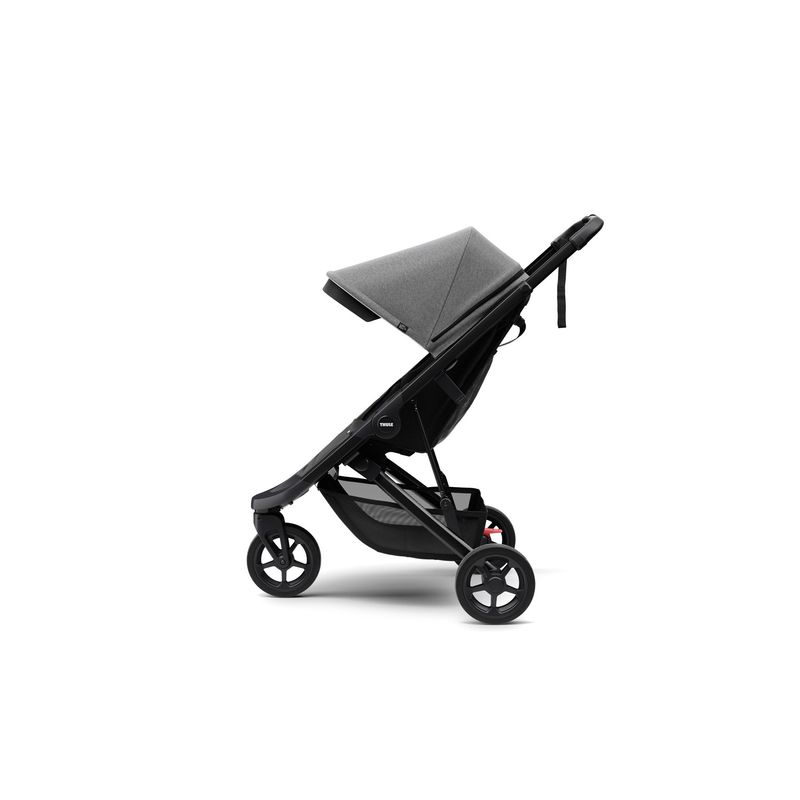 Jucarii, Copii si Bebe - Carucioare si articole de transport - Accesorii transport copii - Copertina pentru carucior Thule Spring CANOPY GREY MELANGE - Infinity.ro