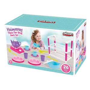 Set de bucatarie pentru ceai si uscator de vase pe 3 nivele Pilsan HAMARAT