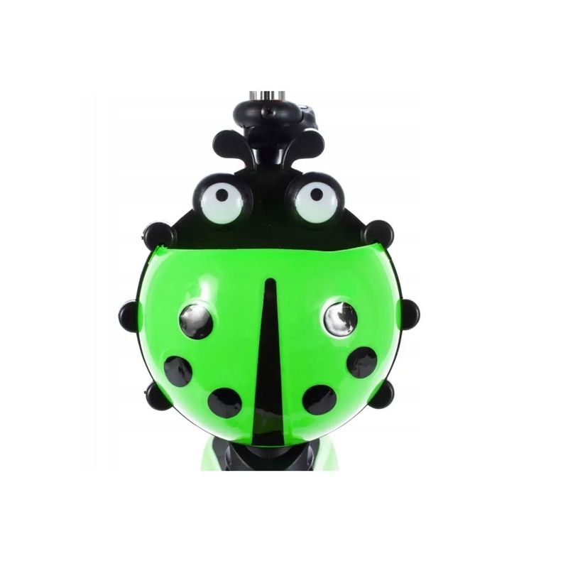 Sport si Outdoor - Role, trotinete si skateboard - Trotinete copii - Trotineta malplay buburuza tip scooter cu 3 roti verde - Infinity.ro