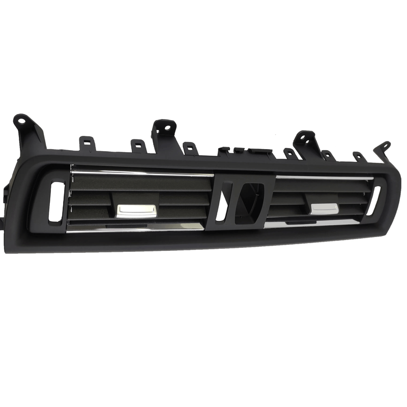 Electronice si Electrocasnice/Climatizare si sisteme de incalzire/Aparate racire aer/Aer conditionat - Grila centrala, cromata , aer conditionat, bmw , serie 5 , F10 F11 F18 , 520 523 525 528 530 , 2010-2017 , 51169206347 - Infinity.ro