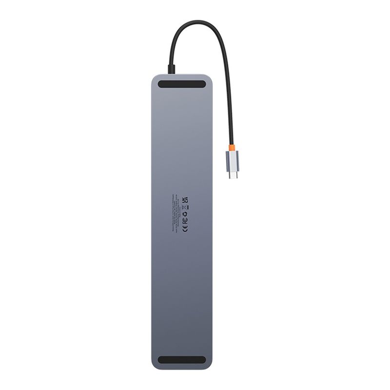 PC, gaming si accesorii - Retelistica - Hub-uri - Hub Type-C la HDMI x 2, USB3.0 x 3, Type-C, DP, SD/TF, RJ45, USB-C, Jack, 100W - Baseus (WKSX030213) - Negru - Infinity.ro