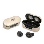 TV, Audio-Video si Foto - Portabile audio - Casti audio - Casti In-ear, Albastrutooth 5.0, TWS, IPX4 - Guess (GUTWST31ED) - Auriu - Infinity.ro