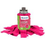 Market - Curatenie si intretinere casa - Produse menaj - Mopuri - Rezerva mop Misavan, microfibra, marimea M, fucsia - Infinity.ro