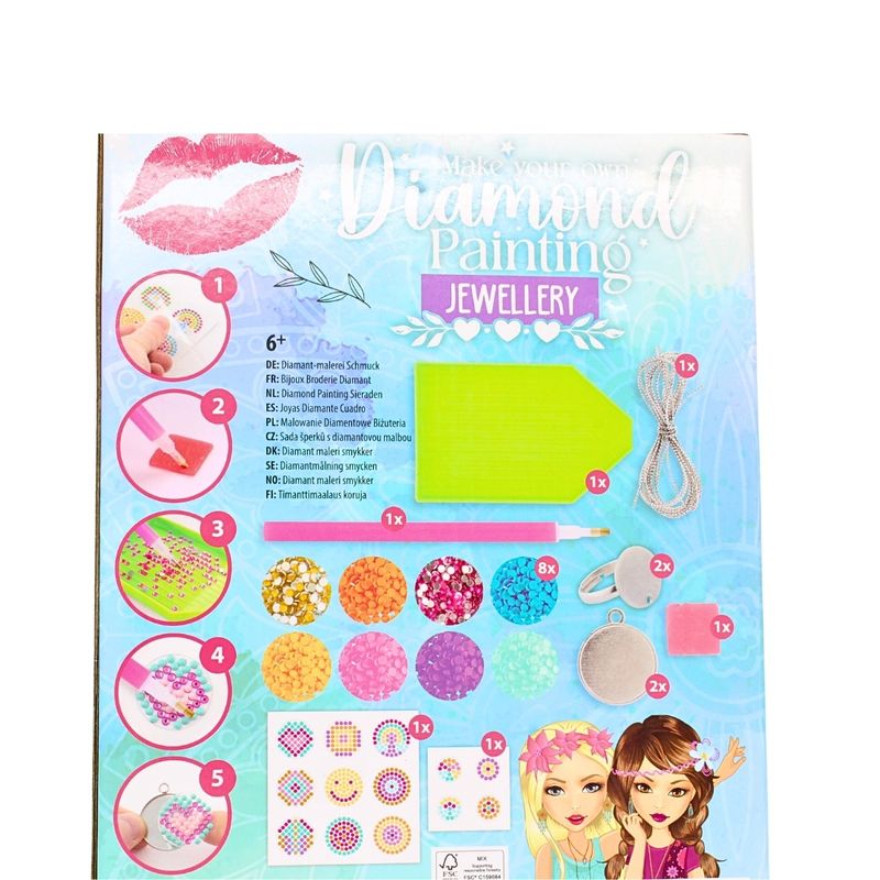 Jucarii, Copii si Bebe - Jucarii si jocuri - Jucarii & jocuri educative - Seturi de artizanat - Set de pictura, cu diamante, Besties, BFF - Infinity.ro