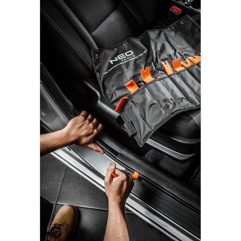 Auto si Moto - Reparatii si depanare - Scule auto - Scule si truse auto - Set extractor piese de tapiterie, 5 piese, NEO - Infinity.ro