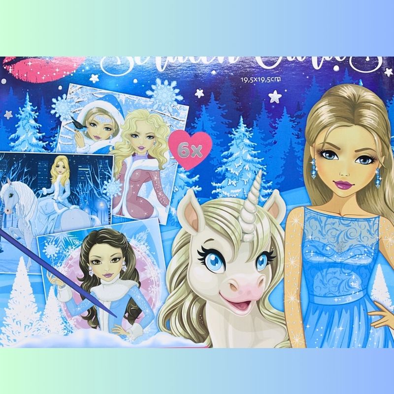 Carti si Birotica - Carti - Carti pentru copii - Activitati extracurriculare - Set 6 file, de razuit si colorat, Besties - Infinity.ro