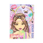 Carti si Birotica - Carti - Carti pentru copii - Activitati extracurriculare - Caiet A5 de autocolante, Besties, model printesa satena - Infinity.ro