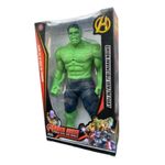 Jucarii, Copii si Bebe - Jucarii si jocuri - Figurine - Figurina Heroes Unite, Hulk cu lumina, 33 cm, 3 ani + - Infinity.ro