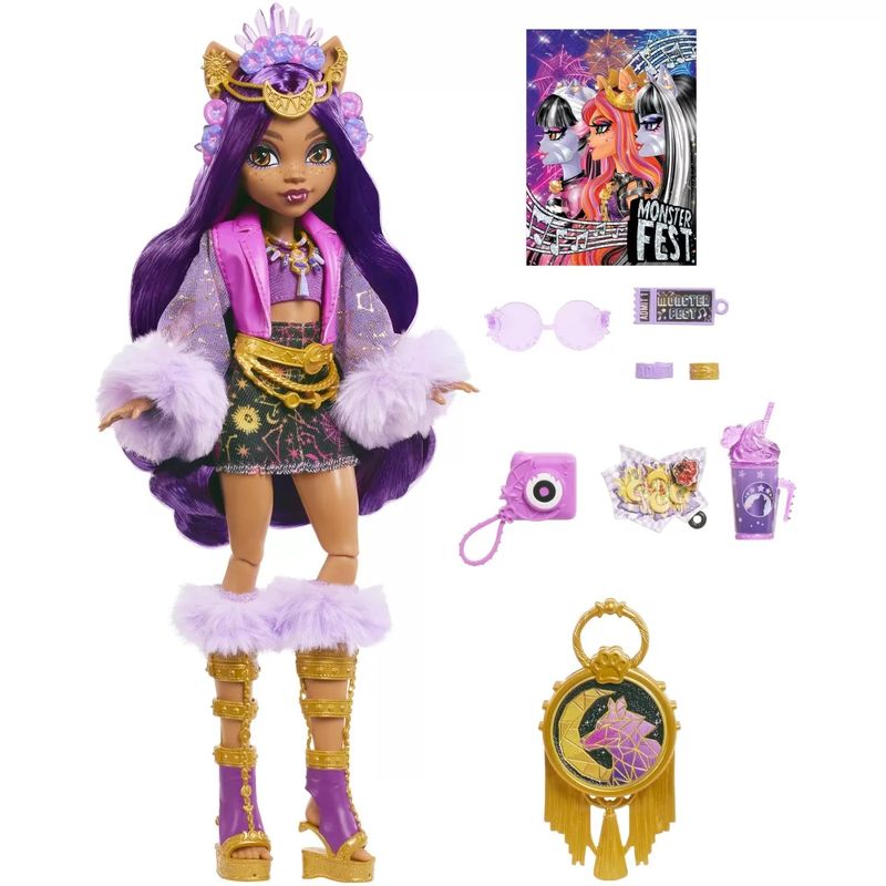 Jucarii, Copii si Bebe - Jucarii si jocuri - Papusi si accesorii - Papusi - Monster high papusa clawdeen wolf - Infinity.ro