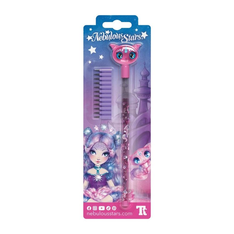 Carti si Birotica - Birotica - Instrumente de scris - Creioane - Creion cu mina, personaje Nebulia si Stella - Nebulous Stars - Infinity.ro