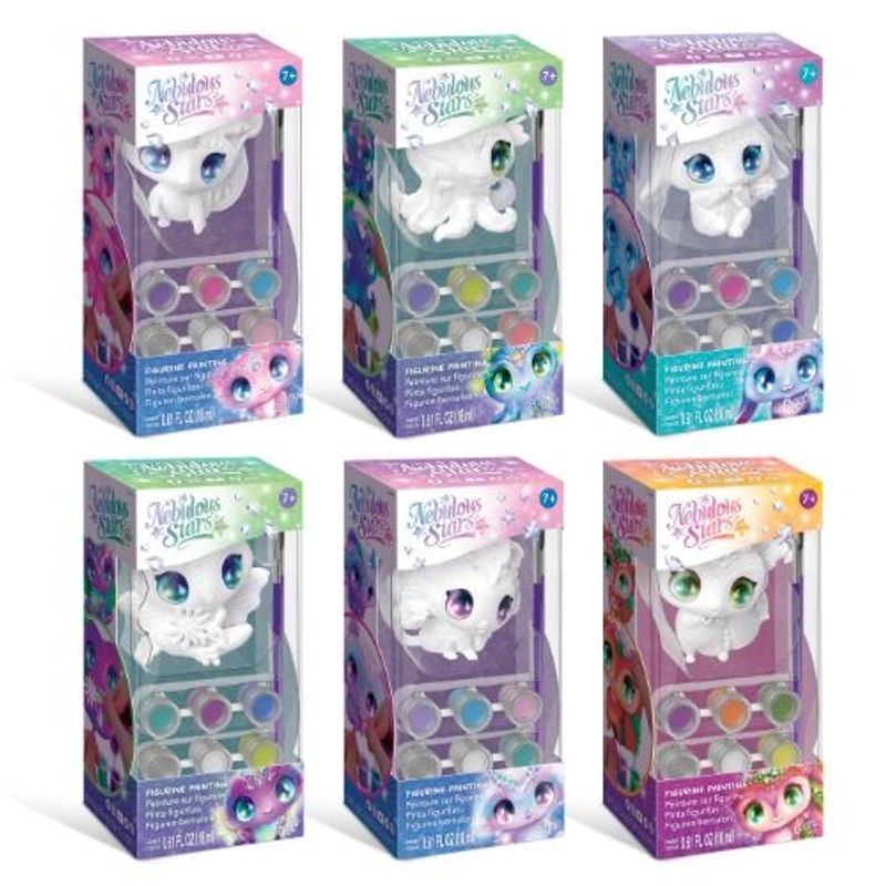 Jucarii, Copii si Bebe - Jucarii si jocuri - Jucarii & jocuri educative - Seturi pictura si desen - Kit de pictat, cu figurina, personaj Agatha - Nebulous Stars - Infinity.ro