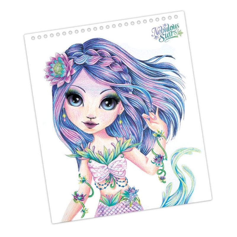 Carti si Birotica - Carti - Carti pentru copii - Activitati extracurriculare - Set Carte cu Desene Creative, personaj Nenuphia - Nebulous Stars - Infinity.ro