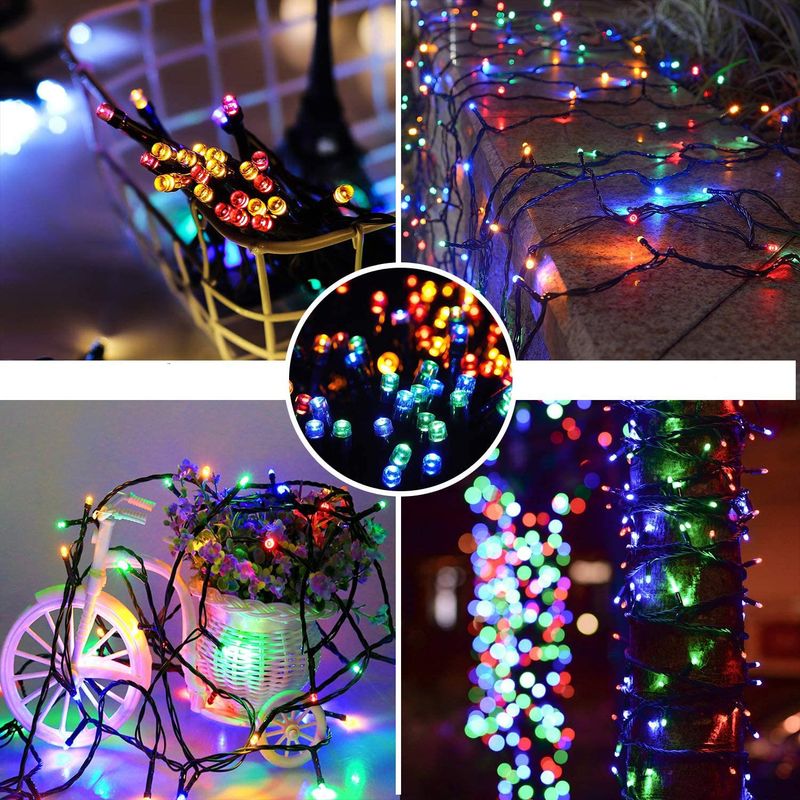 Casa si Gradina - Decoratiuni - Decoratiuni de sezon - Instalatie Craciun Liniara MRG MV8, Multicolor, 50 Metri, Pentru Exterior - Infinity.ro