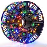 Casa si Gradina - Decoratiuni - Decoratiuni de sezon - Instalatie Craciun Liniara MRG MV8, Multicolor, 50 Metri, Pentru Exterior - Infinity.ro