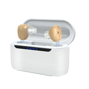 Aparat auditiv x2 NeoHGS, Sunet Clar, 50 Ore de Utilizare, incarcare rapida, operare simpla, Design Compact si usor