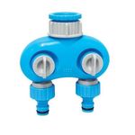Casa si Gradina - Gradinarit si plante - Instalatii si accesorii pentru irigatii - Accesorii irigare - Adaptor robinet filet interior, 2 directii, ABS, albastru, 1", 3/4", Aquacraft - Infinity.ro