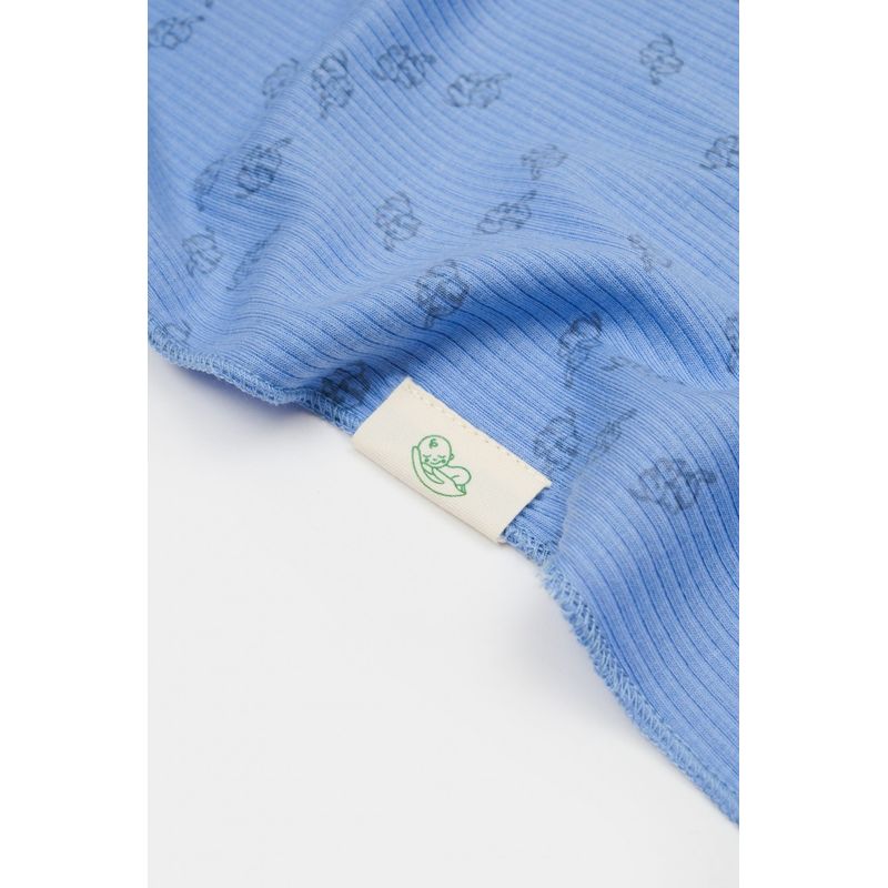 Casa si Gradina - Textile si covoare - Pături și cuverturi - Paturici copii - Paturica Printed, BabyCosy, 50% modal+50% bumbac, Lavanda, 85X85 cm - Infinity.ro