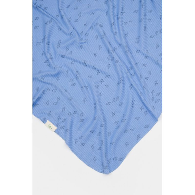 Casa si Gradina - Textile si covoare - Pături și cuverturi - Paturici copii - Paturica Printed, BabyCosy, 50% modal+50% bumbac, Lavanda, 85X85 cm - Infinity.ro