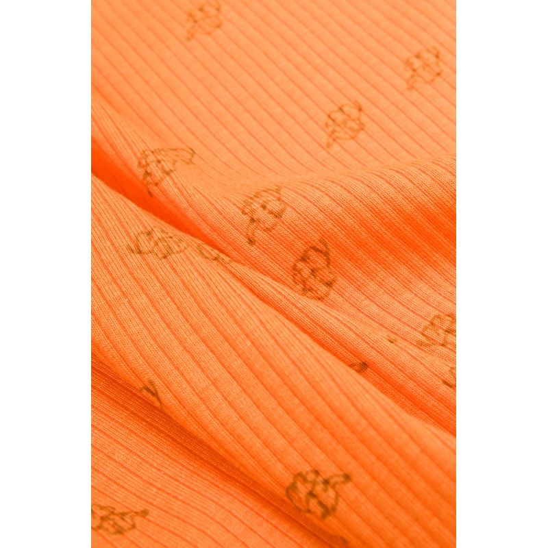 Casa si Gradina - Textile si covoare - Pături și cuverturi - Paturici copii - Paturica Printed, BabyCosy, 50% modal+50% bumbac, Apricot, 85X85 cm - Infinity.ro