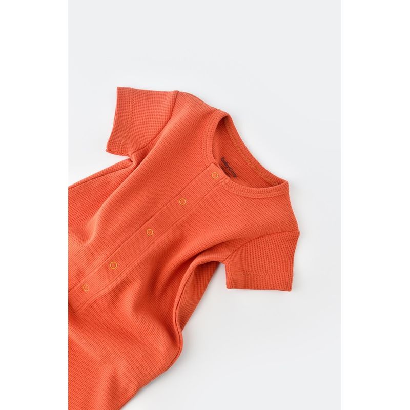 Fashion, accesorii si bijuterii - Copii - Imbracaminte copii - Salopete copii - Salopeta cu pantaloni scurti - 100% bumbac organic - Scortisoara, BabyCosy (Marime: 18-24 Luni) - Infinity.ro