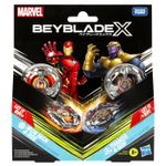 Jucarii, Copii si Bebe - Jucarii si jocuri - Jucarii & jocuri educative - Jucarii interactive - BEYBLADE X MARVEL SET DUO IRON MAN 4-80B SI THANOS 4-60P - Infinity.ro