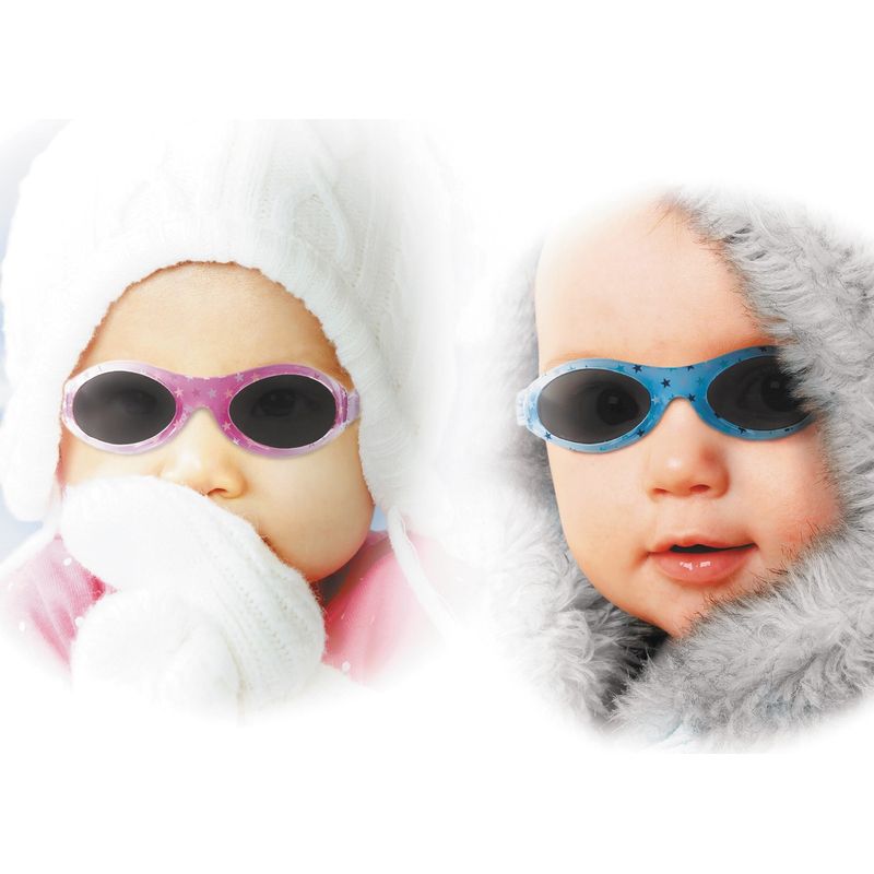Jucarii, Copii si Bebe - Jucarii si jocuri - Jucarii de exterior - Colaci, ochelari si accesorii inot copii - Ochelari cu protectie UV Dooky BabyBanz Blue Stars - Infinity.ro