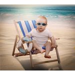 Jucarii, Copii si Bebe - Jucarii si jocuri - Jucarii de exterior - Colaci, ochelari si accesorii inot copii - Ochelari cu protectie UV Dooky BabyBanz Blue Stars - Infinity.ro