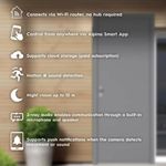 Casa si Gradina - Electrice - Accesorii electrice - Sonerii electrice - Sonerie wireless, inteligenta, camera video HD 1080P, bidirectional, aplicatie iOS/Android, rezistenta la apa IP65,26556 - Infinity.ro